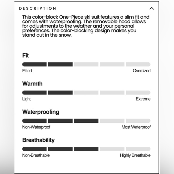 NWT!! Woman’s Red Slim Fit Water proof One-Piece Ski Suit - Picture 2 of 4